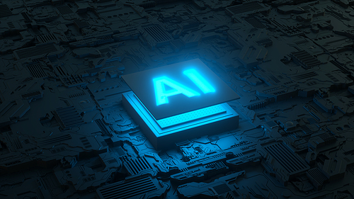 Circuit board and AI micro processor,